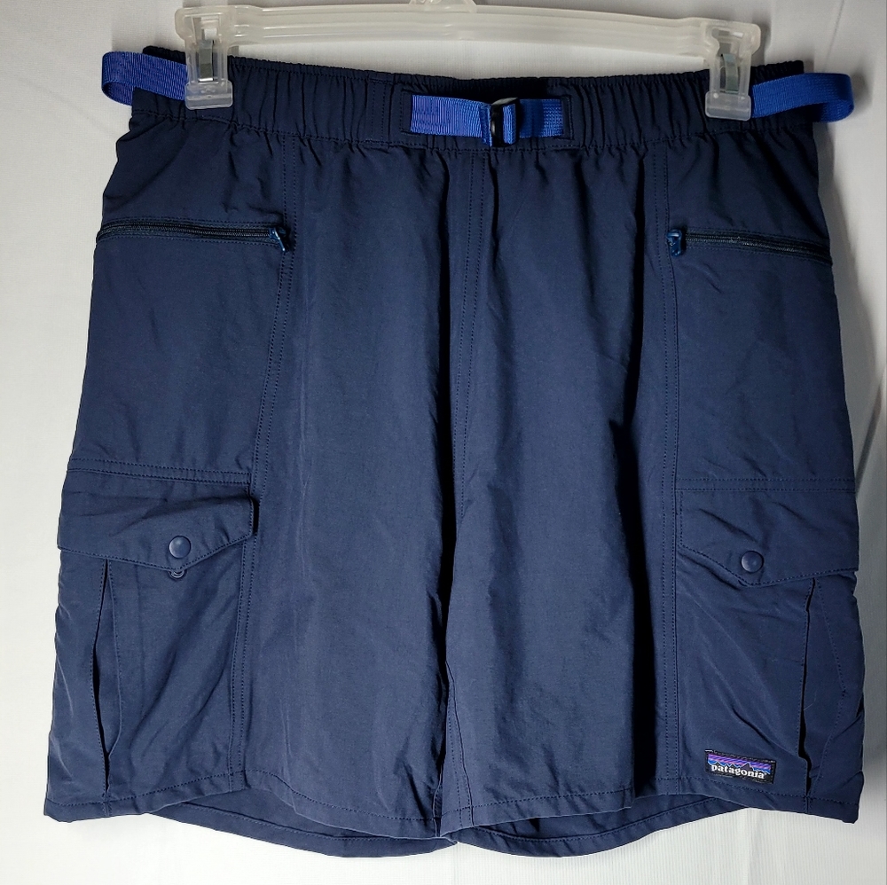 Patagonia Nylon Belted Cargo Shorts Hiking Outdoors Men's Medium